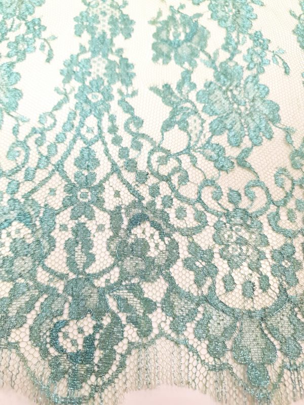 Dentelle de Calais menthe – Image 5