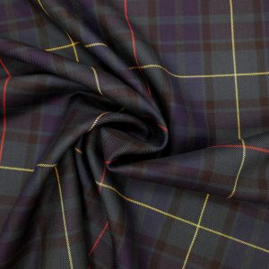 Tartan marine et vert